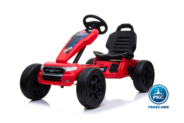 Kart electrico ford ranger rojo