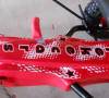 Kart a pedales infantil Pekecars sport medium rojo palanca de piñon libre