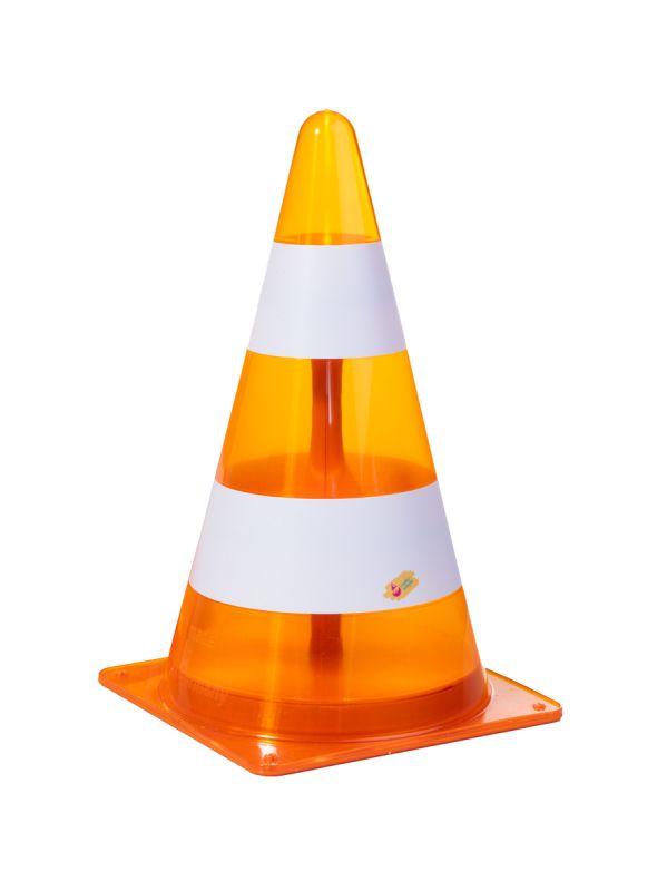 Cono con luz LED intermitente