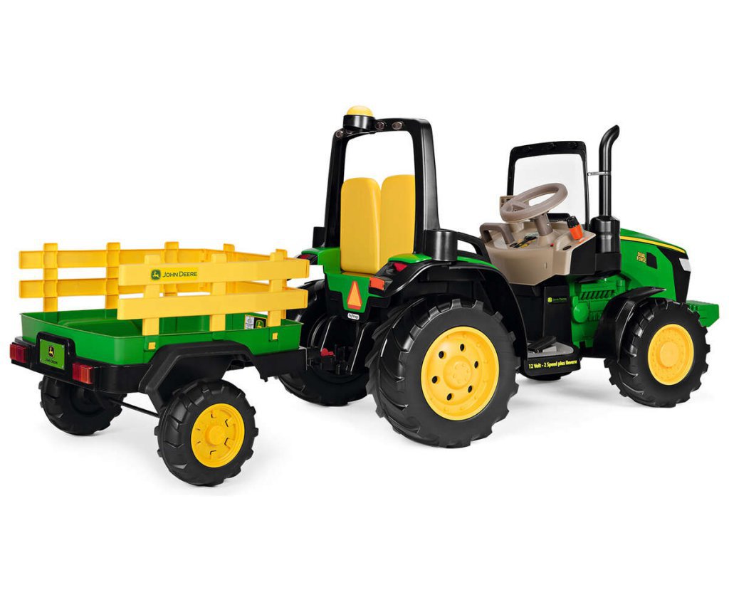 Trailer John Deere Dual Force - con tractor