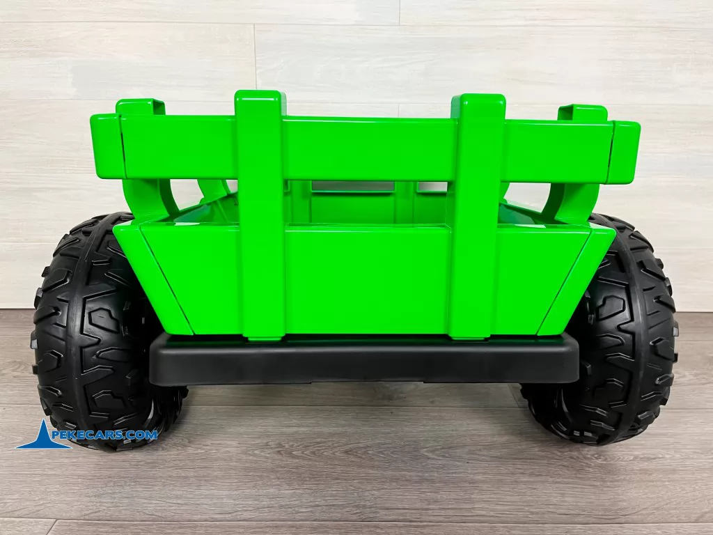 Remolque Tractor Peketrac 5200 Verde vista trasera