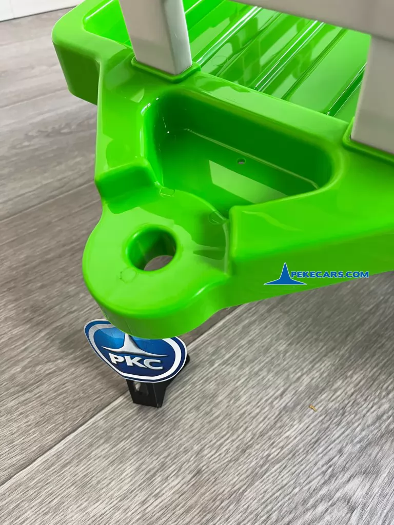 Remolque Peketrac verde enganche