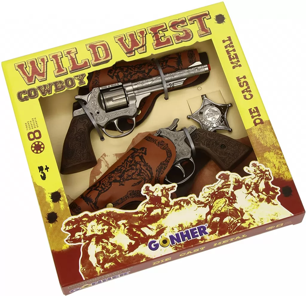 Set de Cowboy con Pistolas Dobles