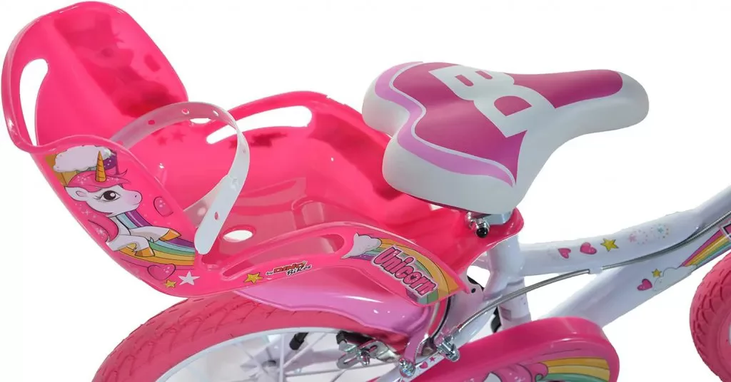 bicicleta con pedales para niños de 4 a 7 años Unicornio 14