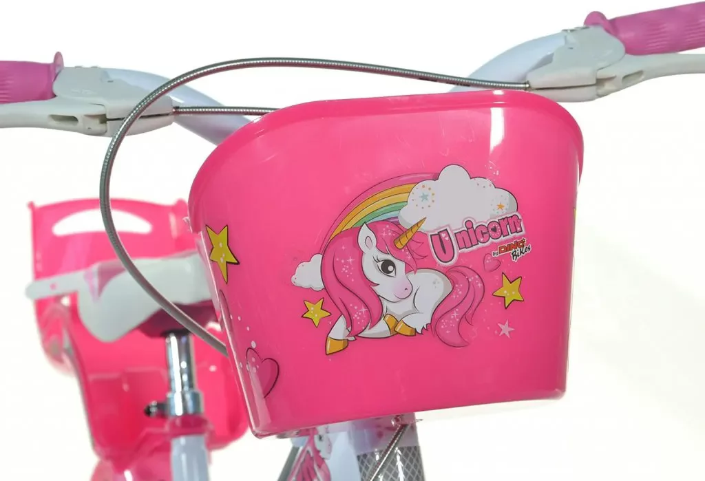 bicicleta con silla para niños Unicornio 16