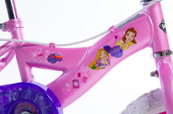 bicicleta para niños princesas 12 acero toimsa - cuadro lateral derecho