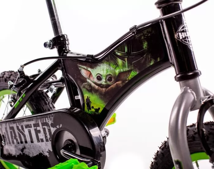 bicicleta para niños de 3 a 6 años star wars 12 acero toimsa - cuadro