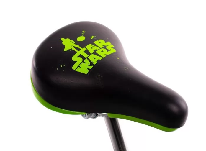 bicicleta para niña de 6 años star wars 12 acero toimsa - sillin