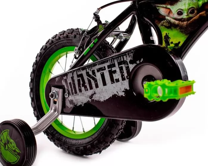 bicicleta con pedales para niños de 2 a 5 años star wars 12 acero toimsa - cubrecadena