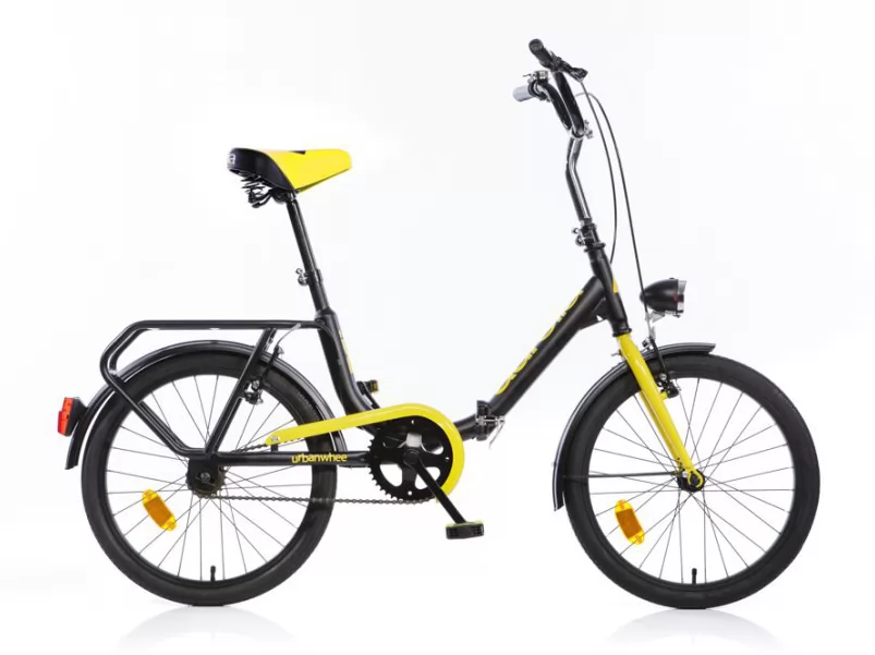 Bicicleta Plegable 20 pulgadas Negra