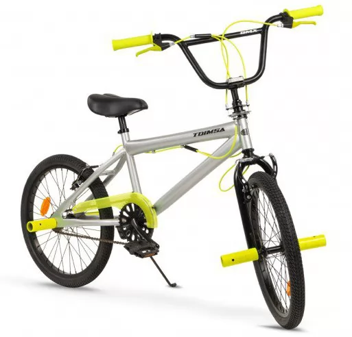 Bicicleta 20 Pulgadas BMX Rueda fina amarillo