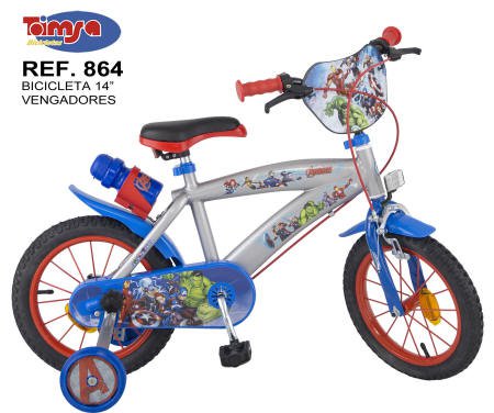 BICICLETA LOS VENGADORES 14