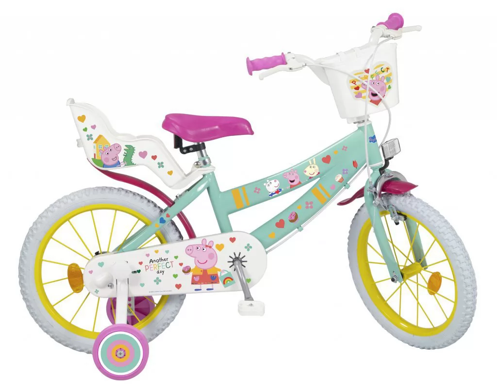 Bicicleta Peppa Pig Verde 16
