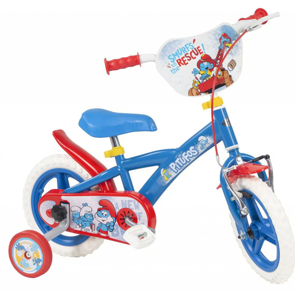 Bicicleta Los Pitufos 12 - 1 Freno