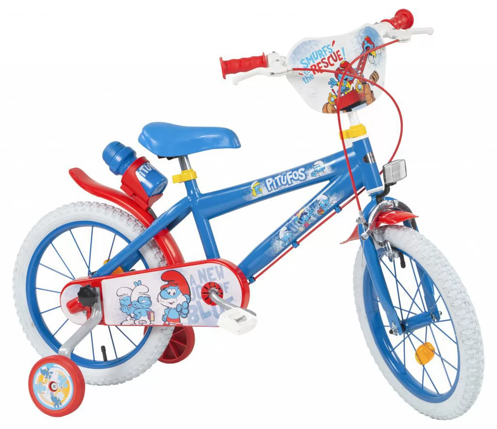Bicicleta Los Pitufos 16