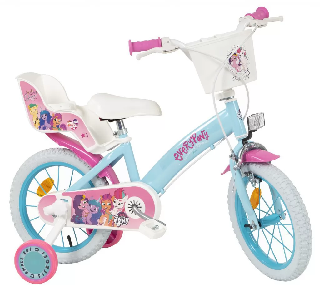 Bicicletas Infantiles De 4 A 5 Años Con Ruedines Y Cesta Color: 14 Pulgadas  con Ofertas en Carrefour