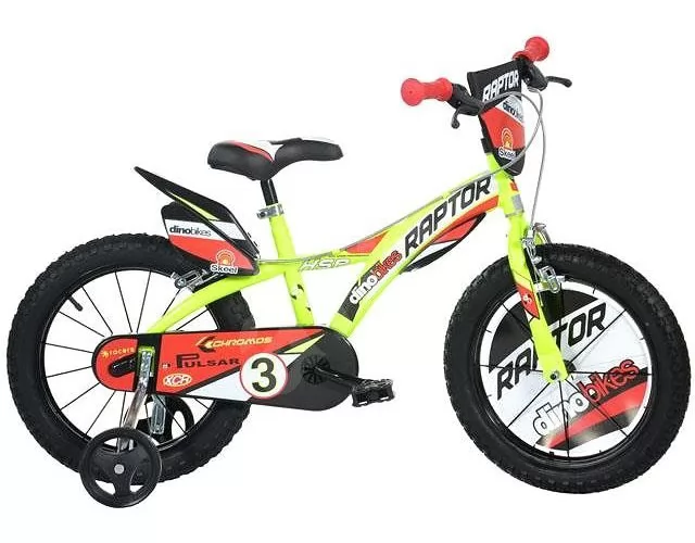 Bicicleta Raptor 14 Amarilla