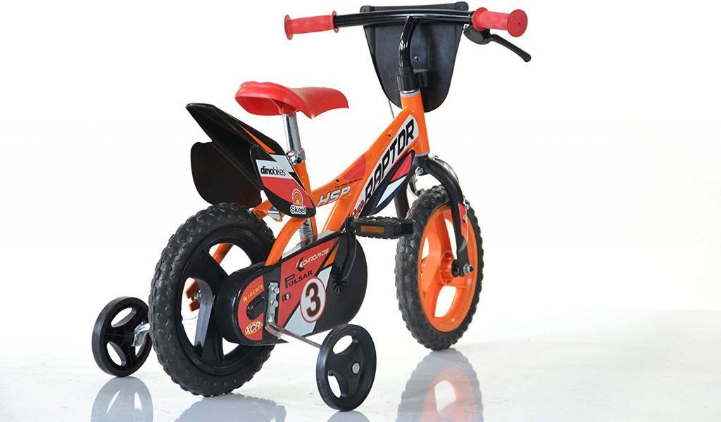 Bicicleta Raptor 12 pulgadas - vista trasera