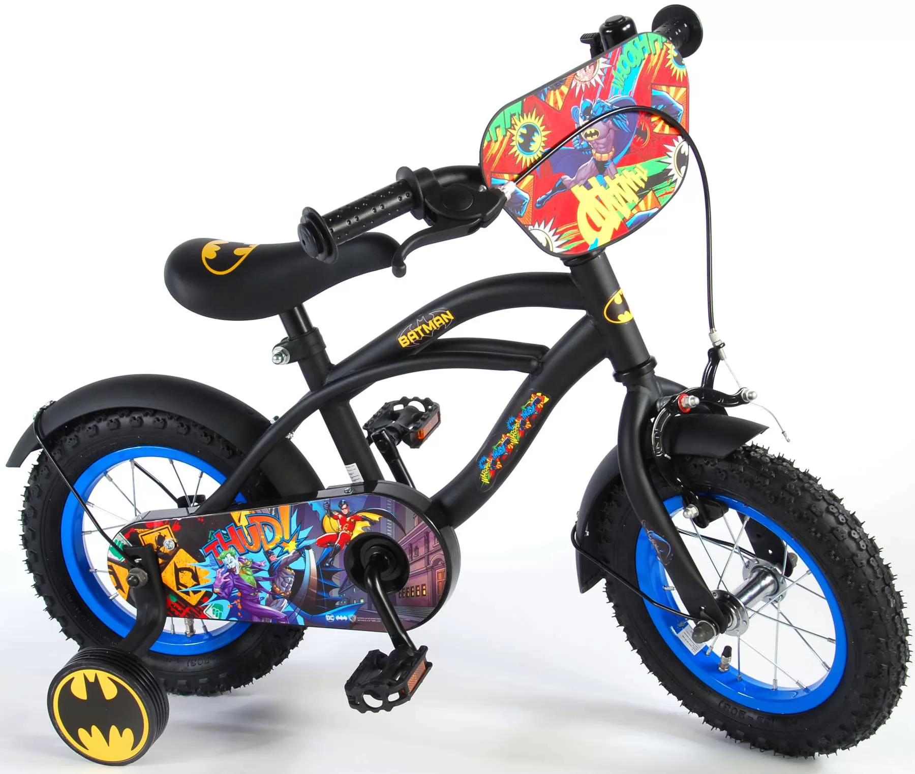 Bicicleta Batman 12 Pulgadas - vista lateral der.