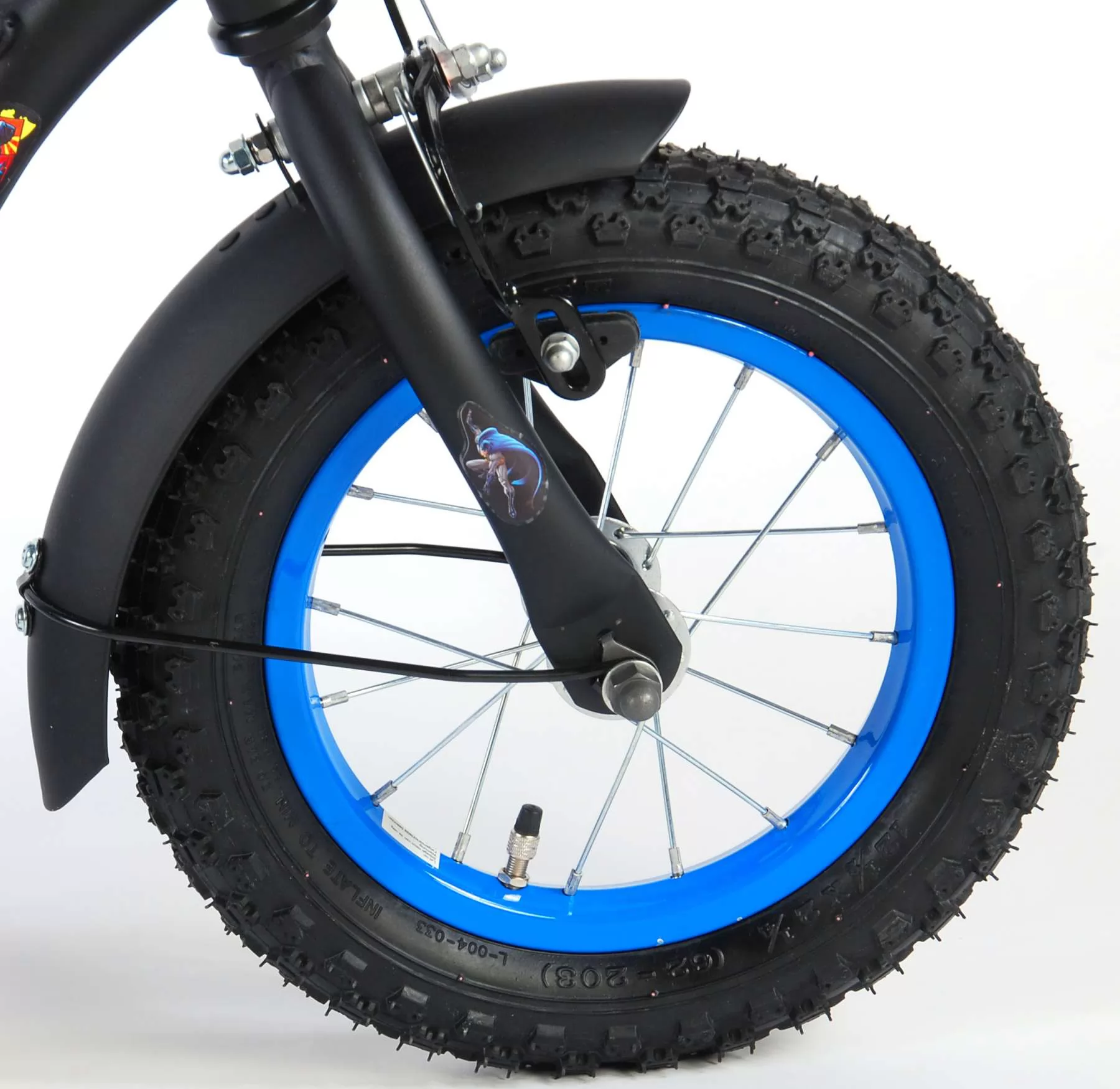 Bicicleta Batman 12 Pulgadas - rueda delantera