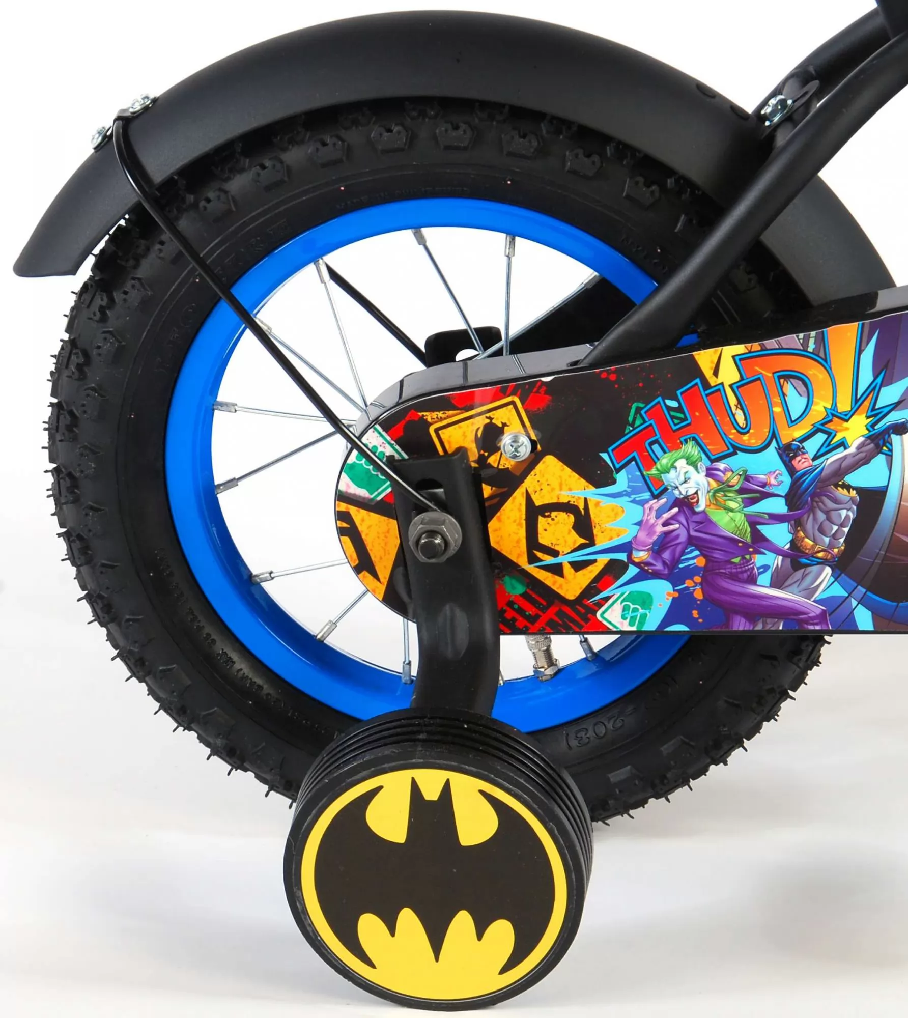 Bicicleta Batman 12 Pulgadas - rueda trasera