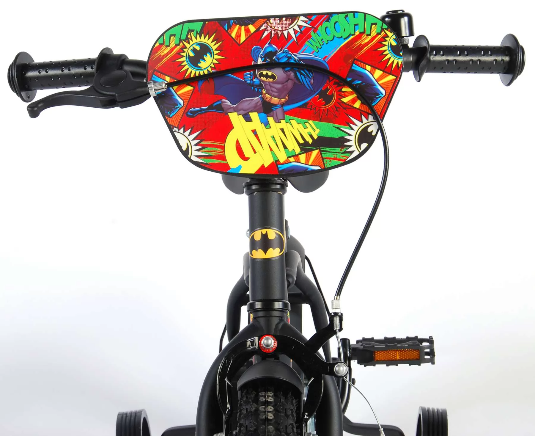 Bicicleta Batman 12 Pulgadas - vista manillar delantera