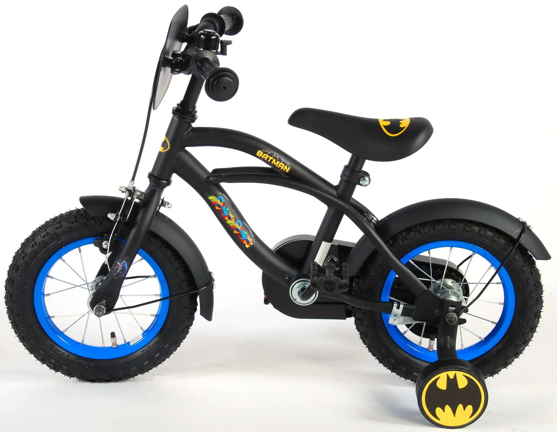 Bicicleta Batman 12 Pulgadas - vista latera izq.