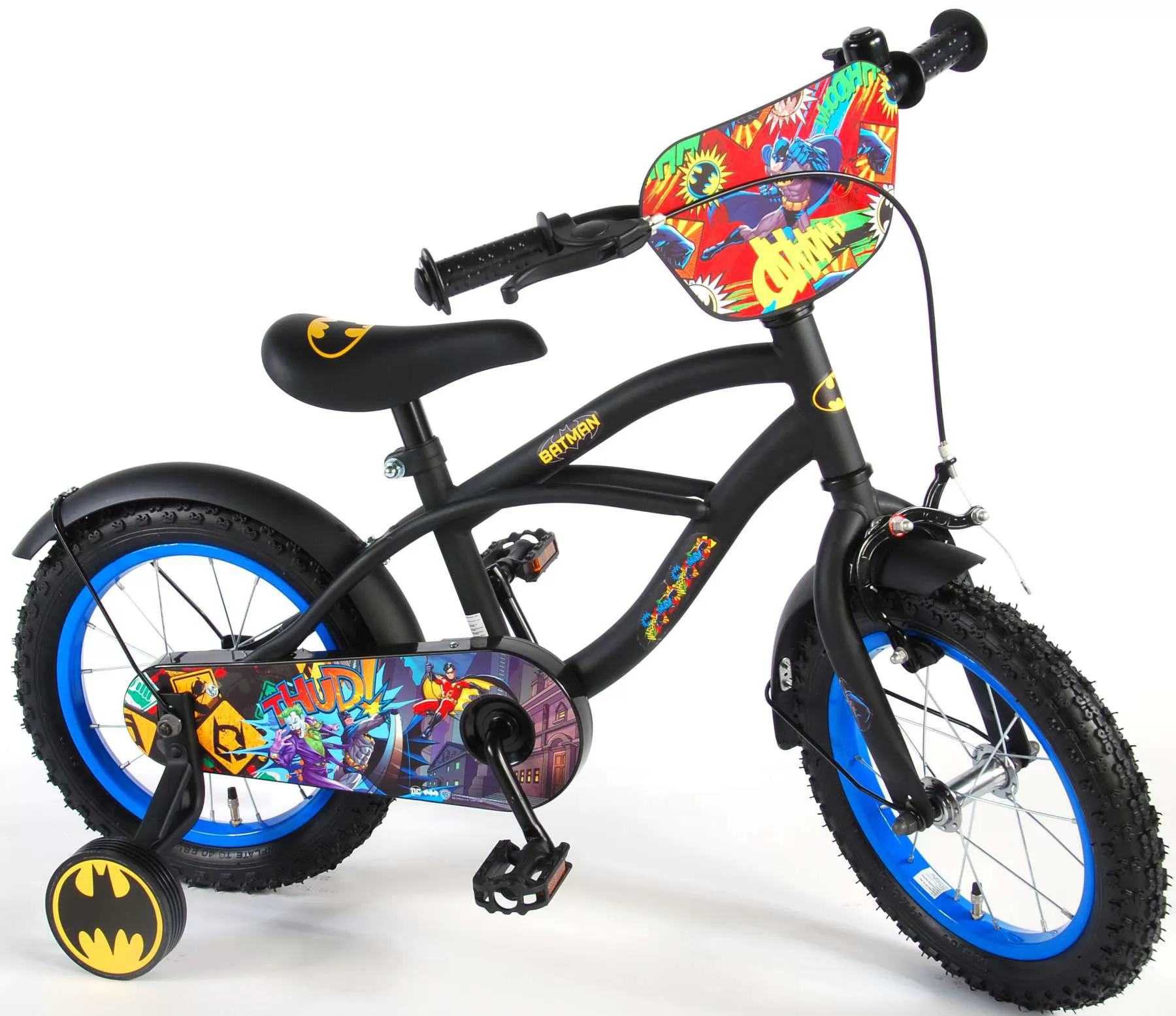 Bicicleta Batman 14 Pulgadas - vista lateral der.