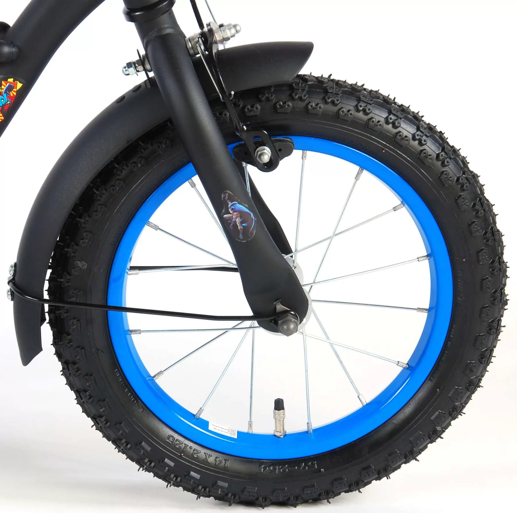 Bicicleta Batman 14 Pulgadas - rueda delantera