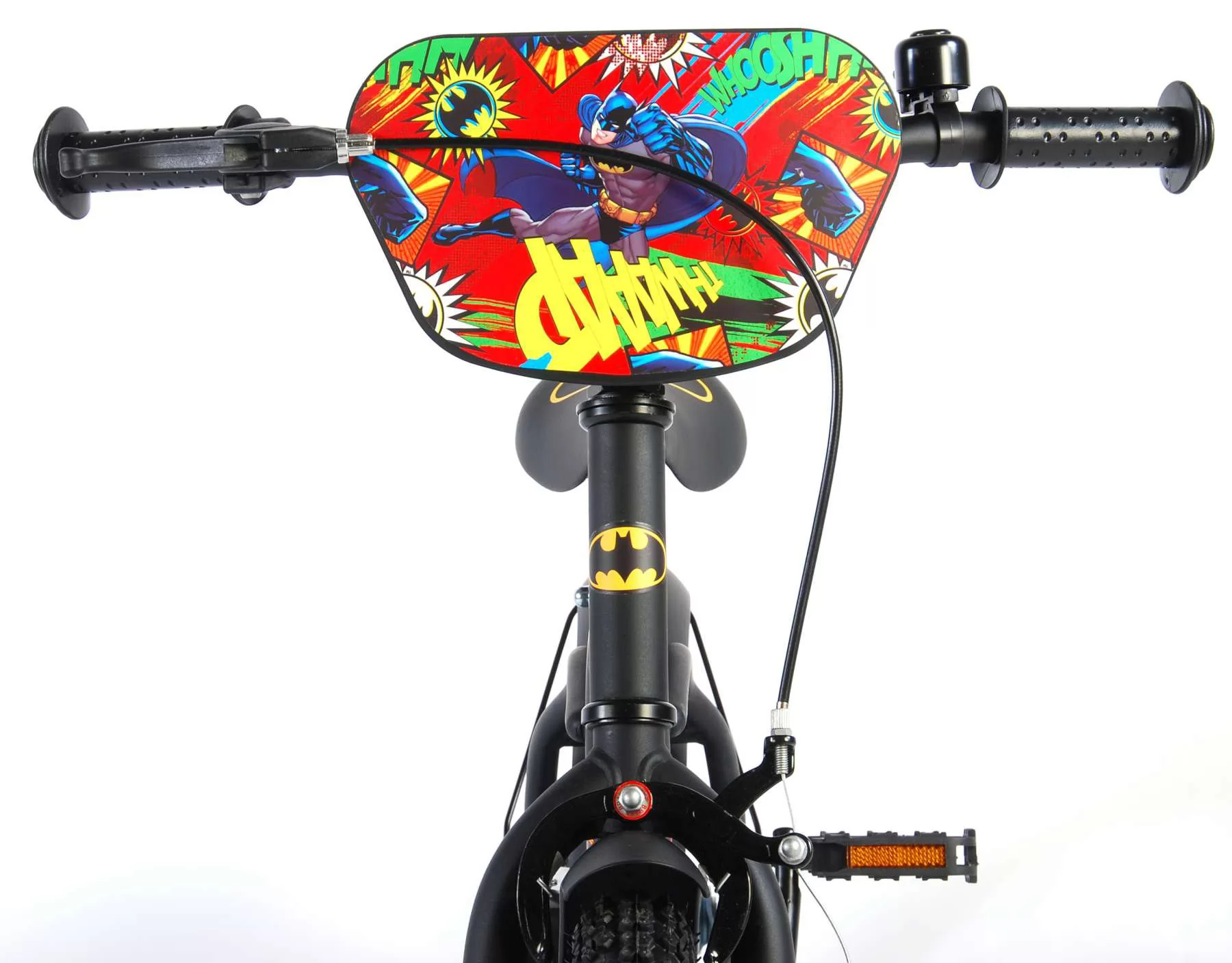 Bicicleta Batman 14 Pulgadas - vista manillar delantera