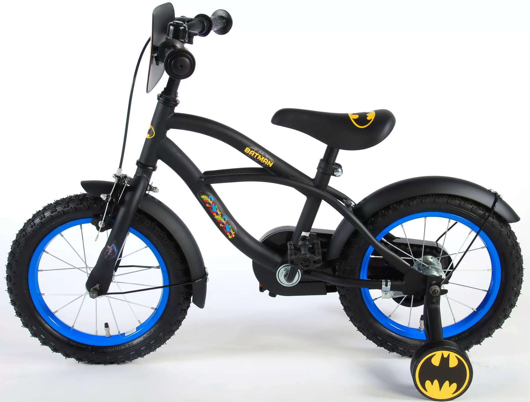 Bicicleta Batman 14 Pulgadas - vista latera izq.