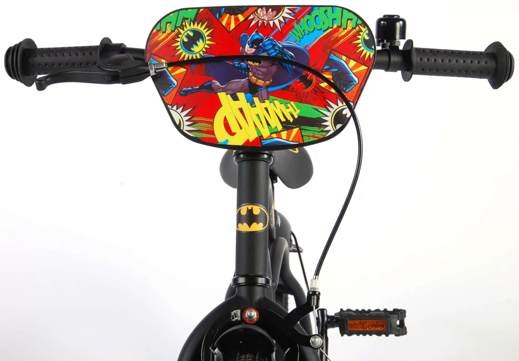Bicicleta Batman 16 Pulgadas - vista manillar delantera