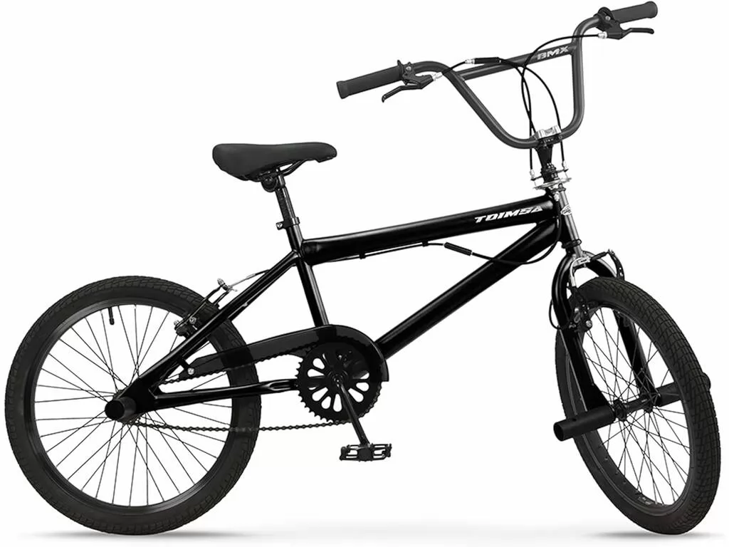 Bicicleta BMX Negra 20 pulgadas