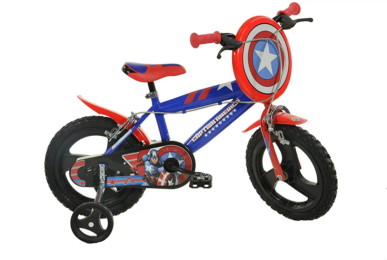 Bicicleta Capitán América 14 pulgadas