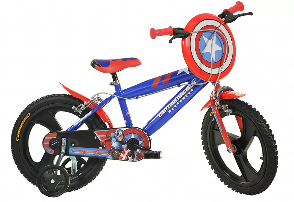 Bicicleta Capitán América 16 pulgadas