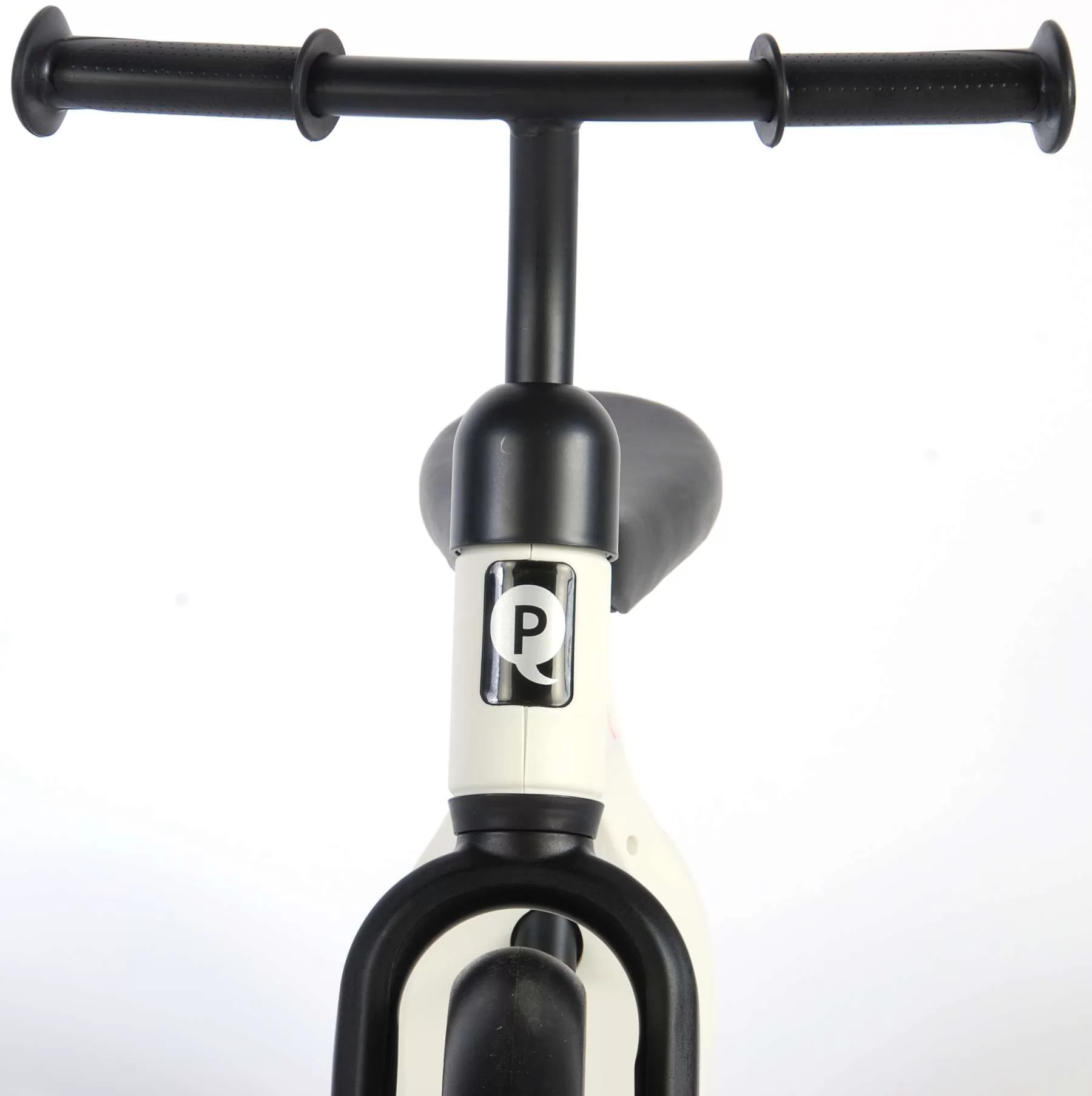 Bicicleta evolutiva QPlay Balance 10 pulgadas Blanca/Negra - manillar
