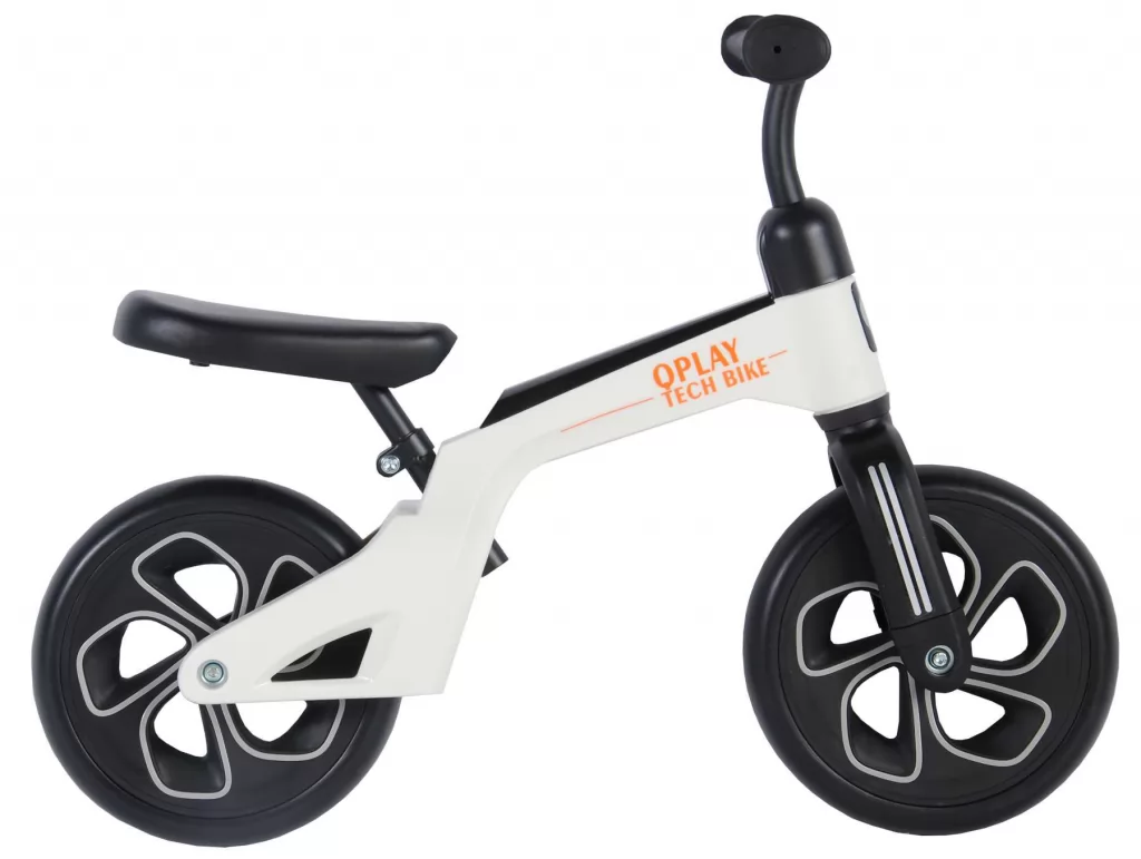 Bicicleta evolutiva QPlay Balance 10 pulgadas Blanca/Negra
