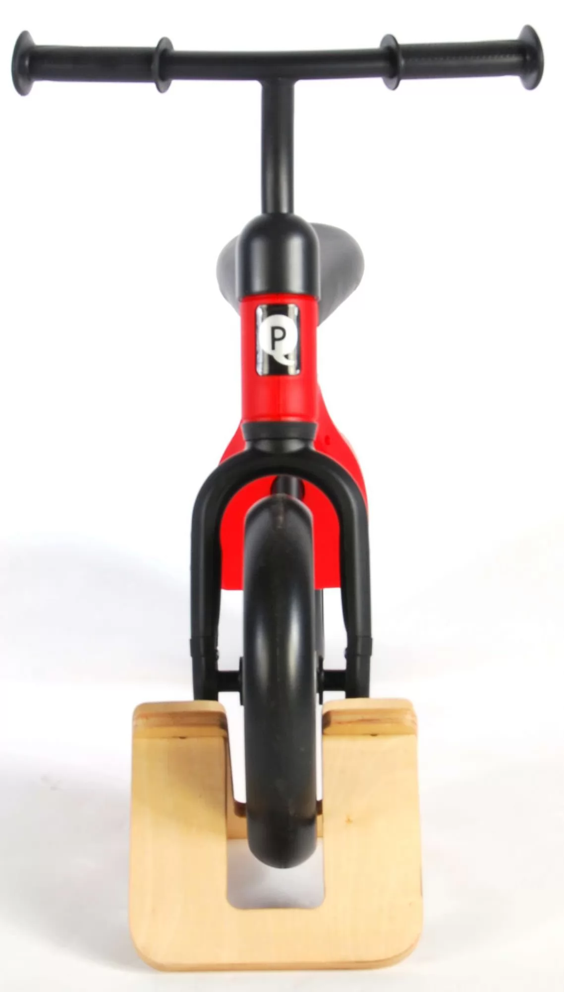 Bicicleta evolutiva QPlay Balance 10 pulgadas Roja - vista frontal