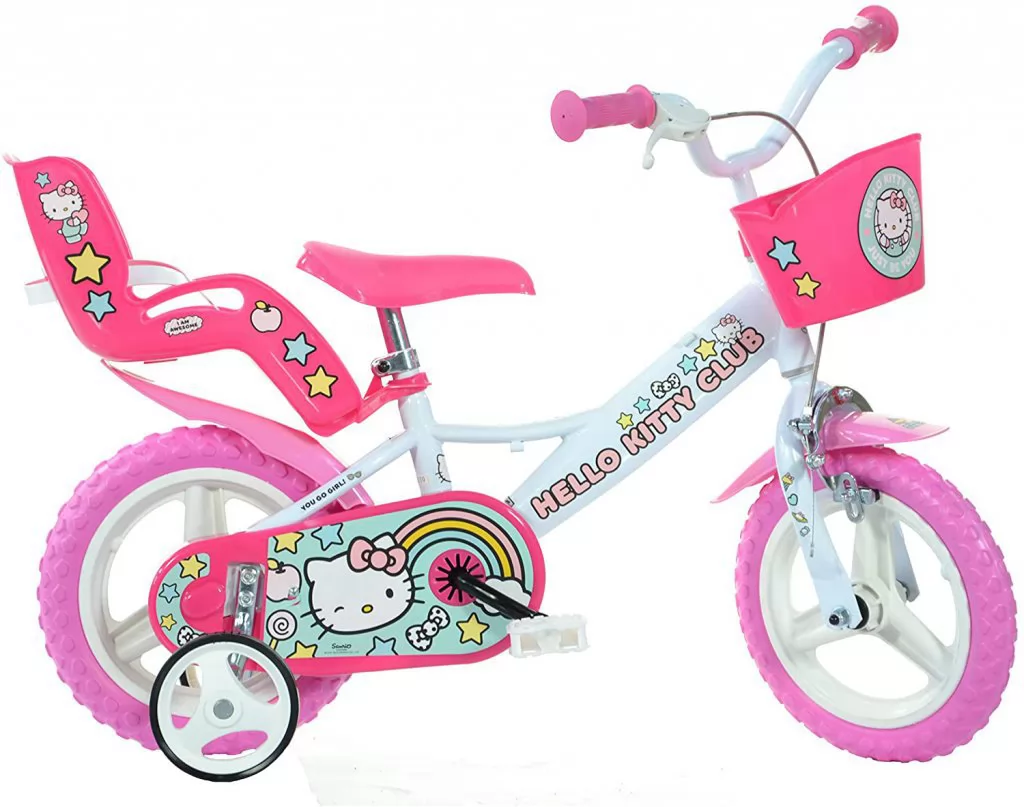 Bicicleta Hello Kitty 12 pulgadas