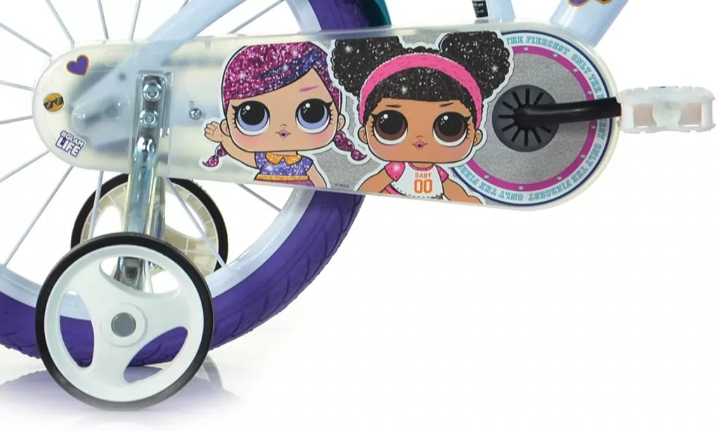 Bicicleta LoL Surprise 16 pulgadas - cadena y ruedines