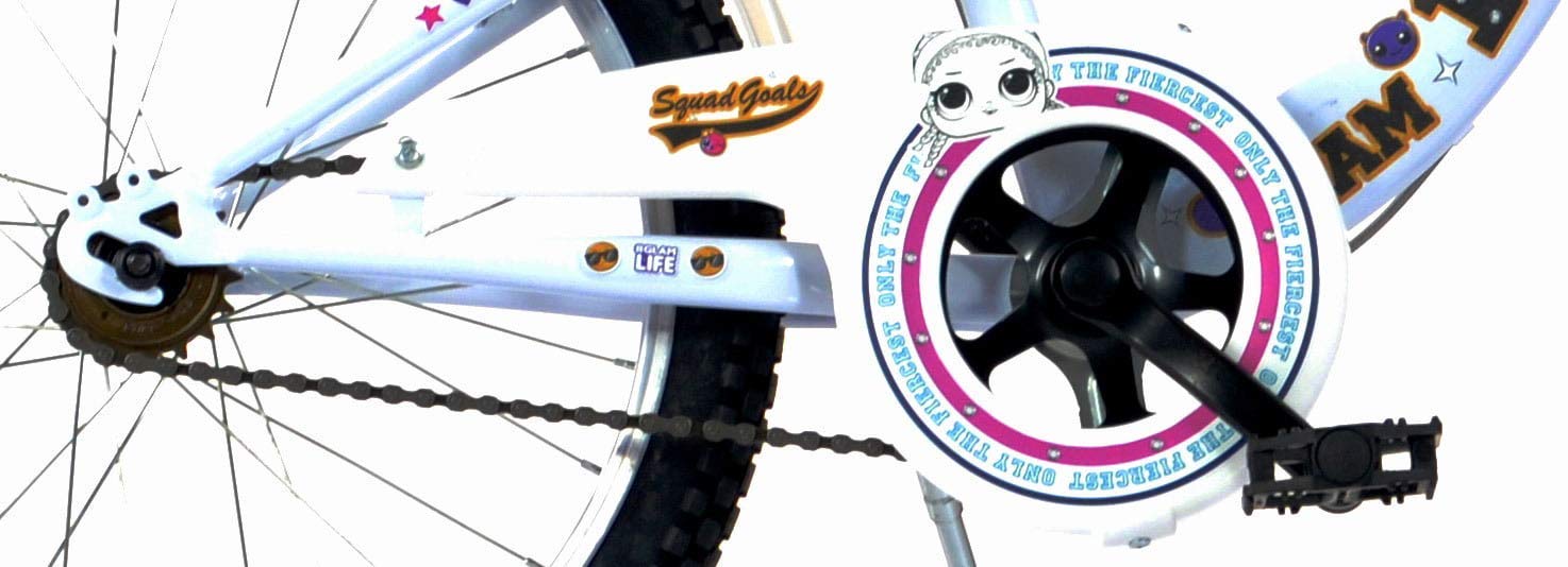 Bicicleta LoL Surprise 20 Pulgadas - pedales y cadena