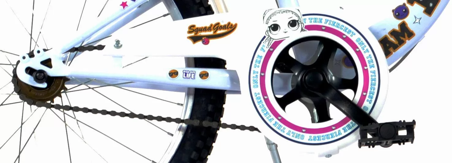 Bicicleta LoL Surprise 20 Pulgadas - pedales y cadena