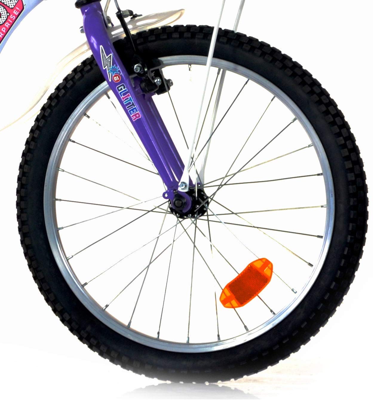 Bicicleta LoL Surprise 20 Pulgadas - rueda delantera