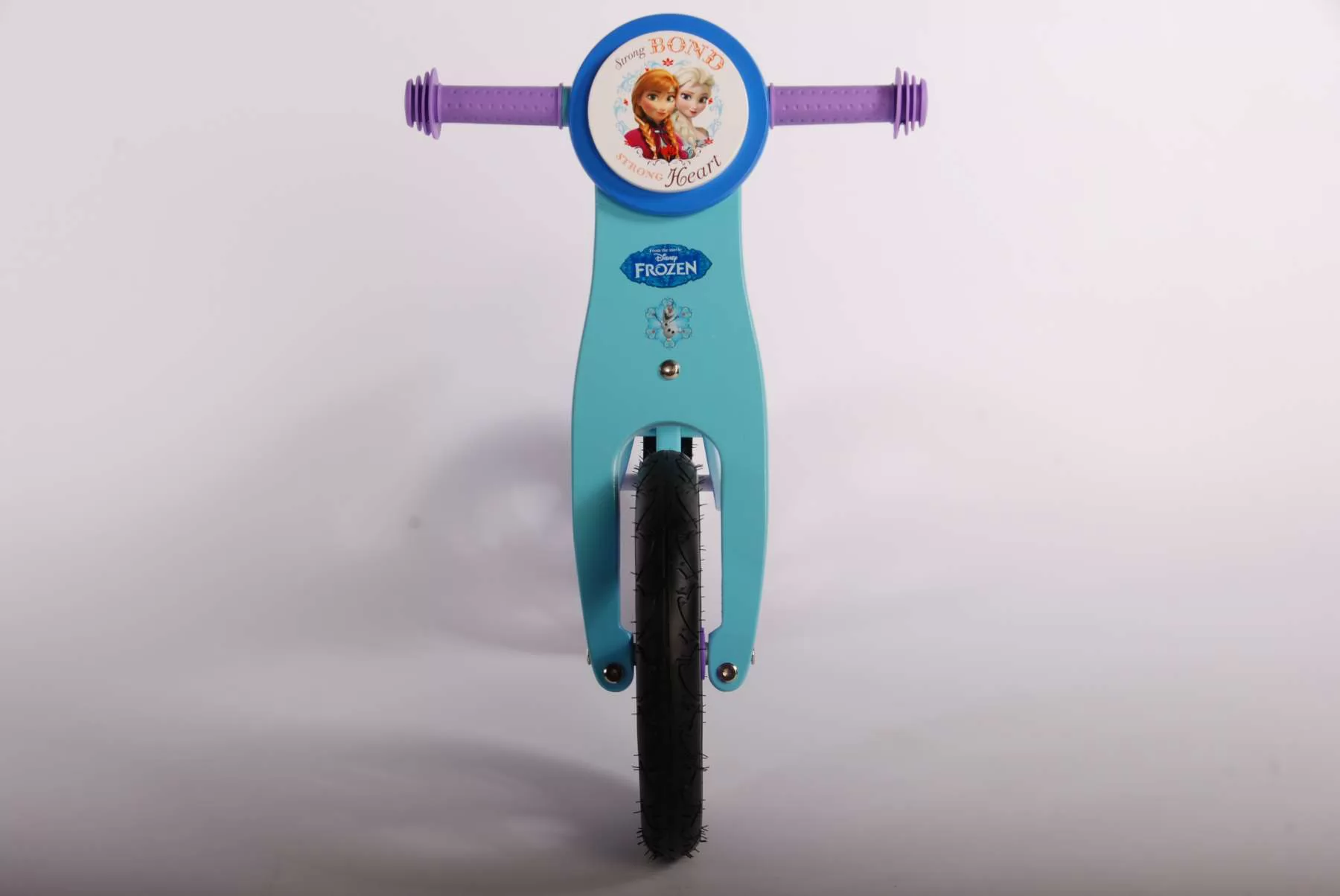 Bicicleta de Madera Frozen 12 Pulgadas - vista frontal