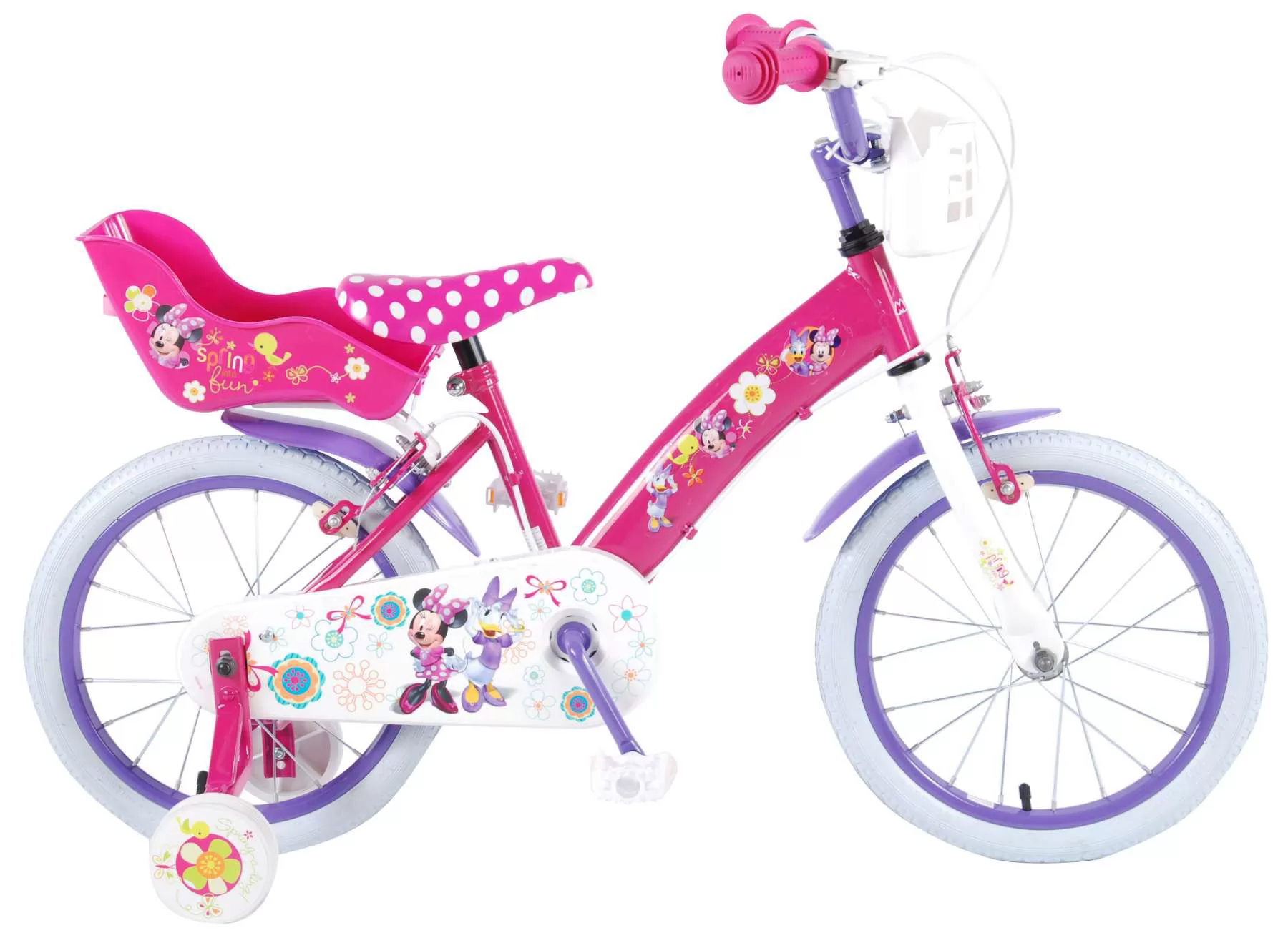 Bicileta Disney Minnie Bow-Tique 16 lateral