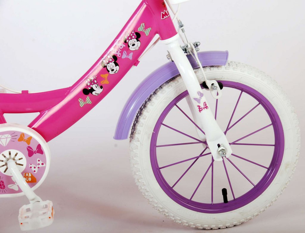 Bicicleta Minnie 14 Pulgadas - rueda delantera