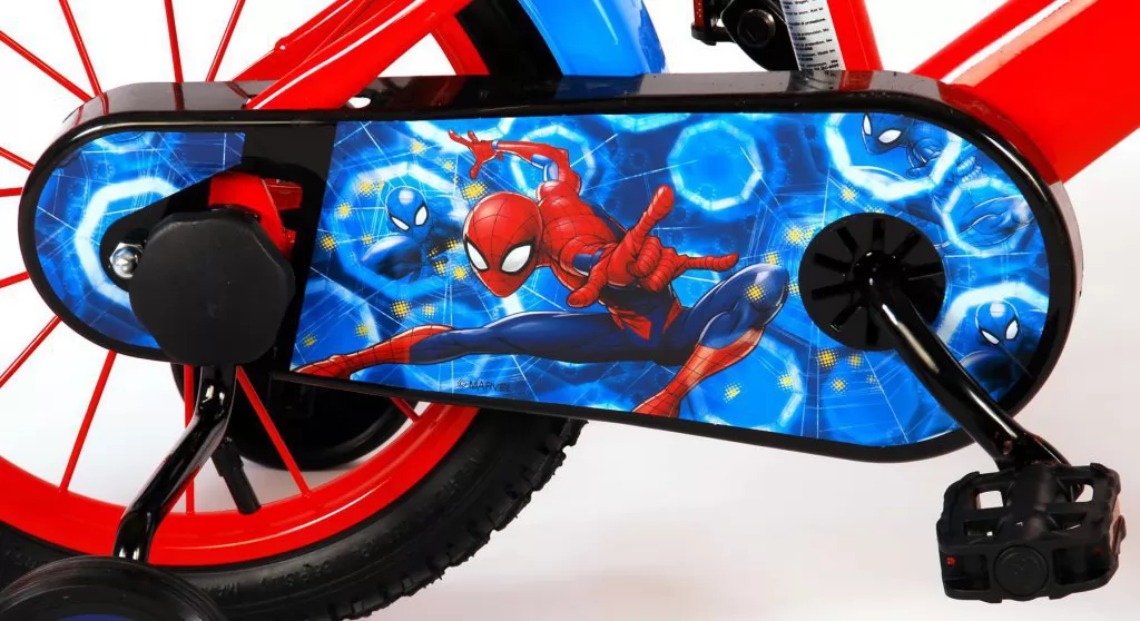 Bicicleta Spiderman 14 Pulgadas - cubrecadena