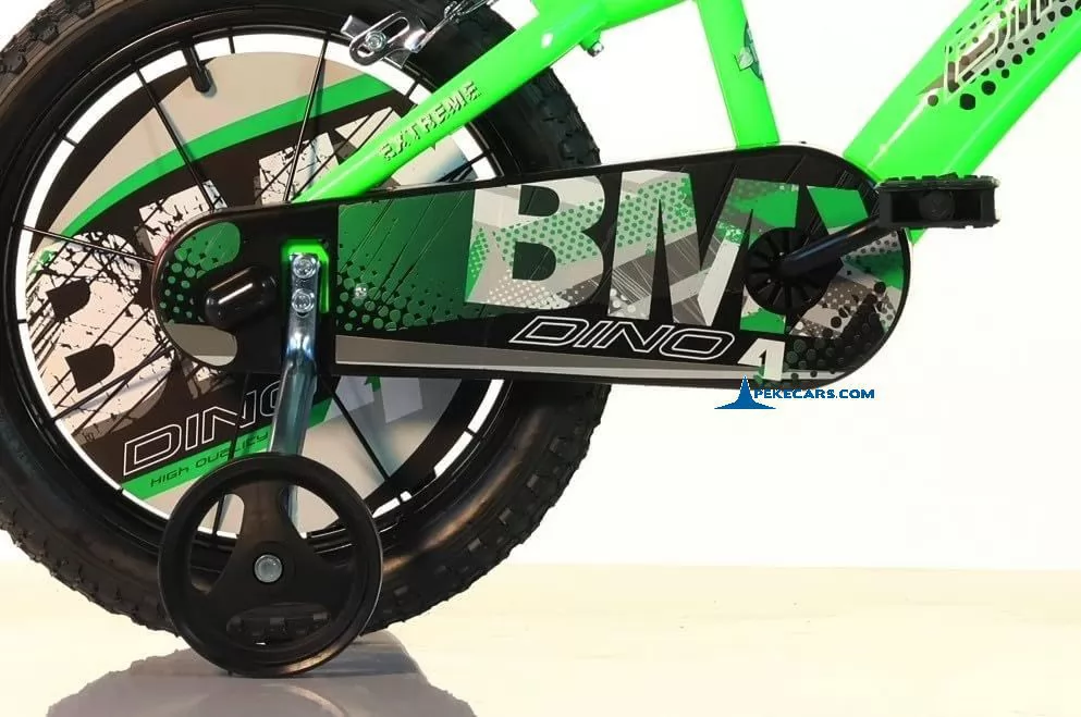 bicicleta para niños de 4 a 7 años bmx 14 pulgadas verde