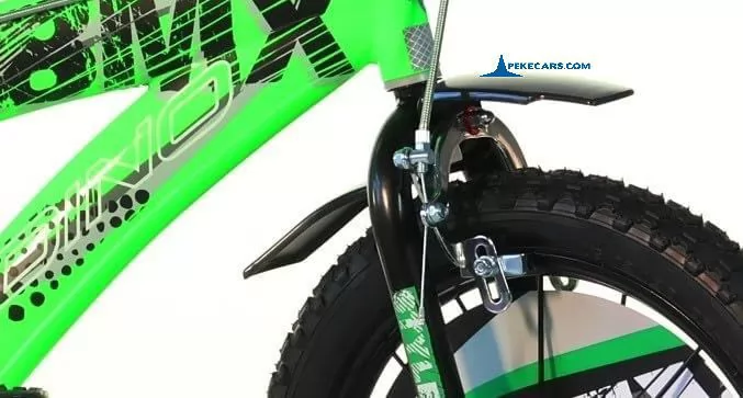 bicicleta para niños de 4 a 7 años bmx 14 pulgadas verde