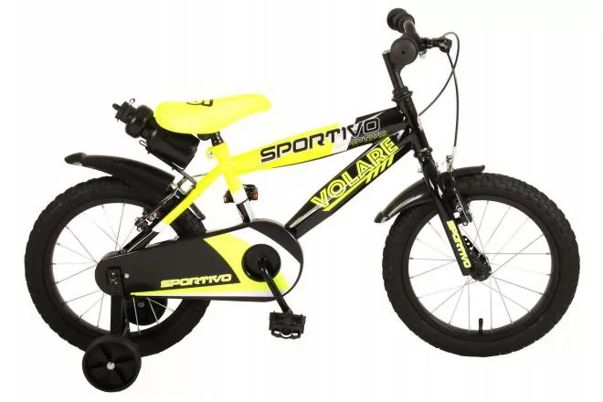 Bicicleta Sportivo 16 neon amarillo/negro